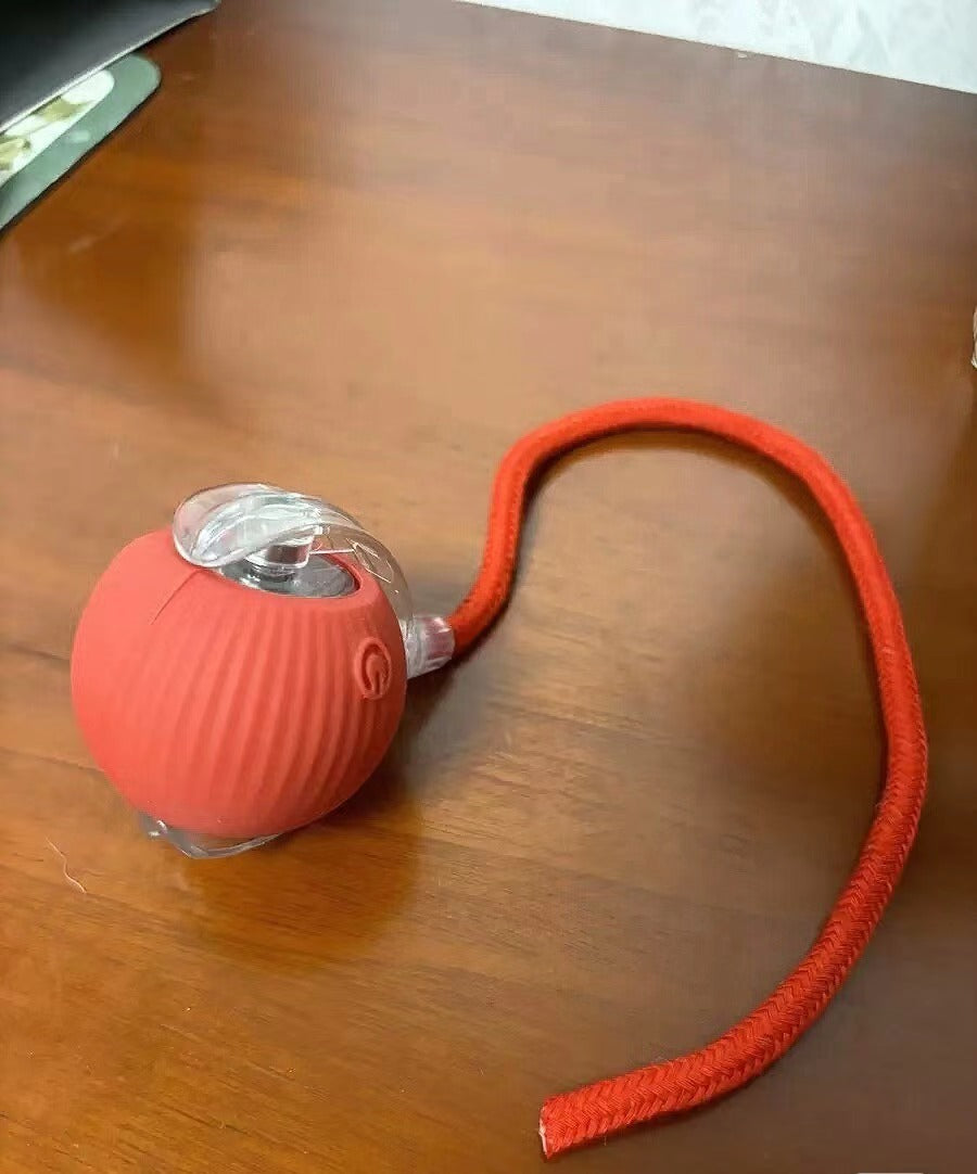 LED Smart Automatic Pet Toy Ball | USB Rechargeable | Durable & Bite-Resistant | Fun for Cats & Dogs