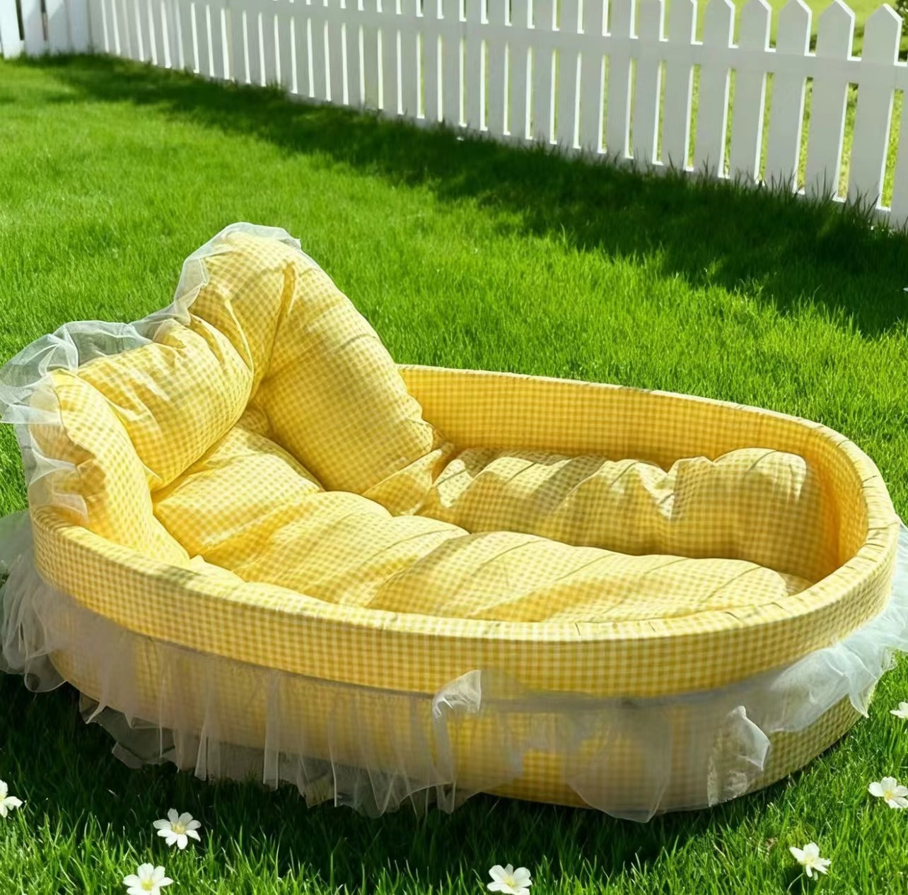 Washable Pet Bed 31.5 × 19.7 in  Soft & Cozy  Multi-Color Options  For Cats & Dogs