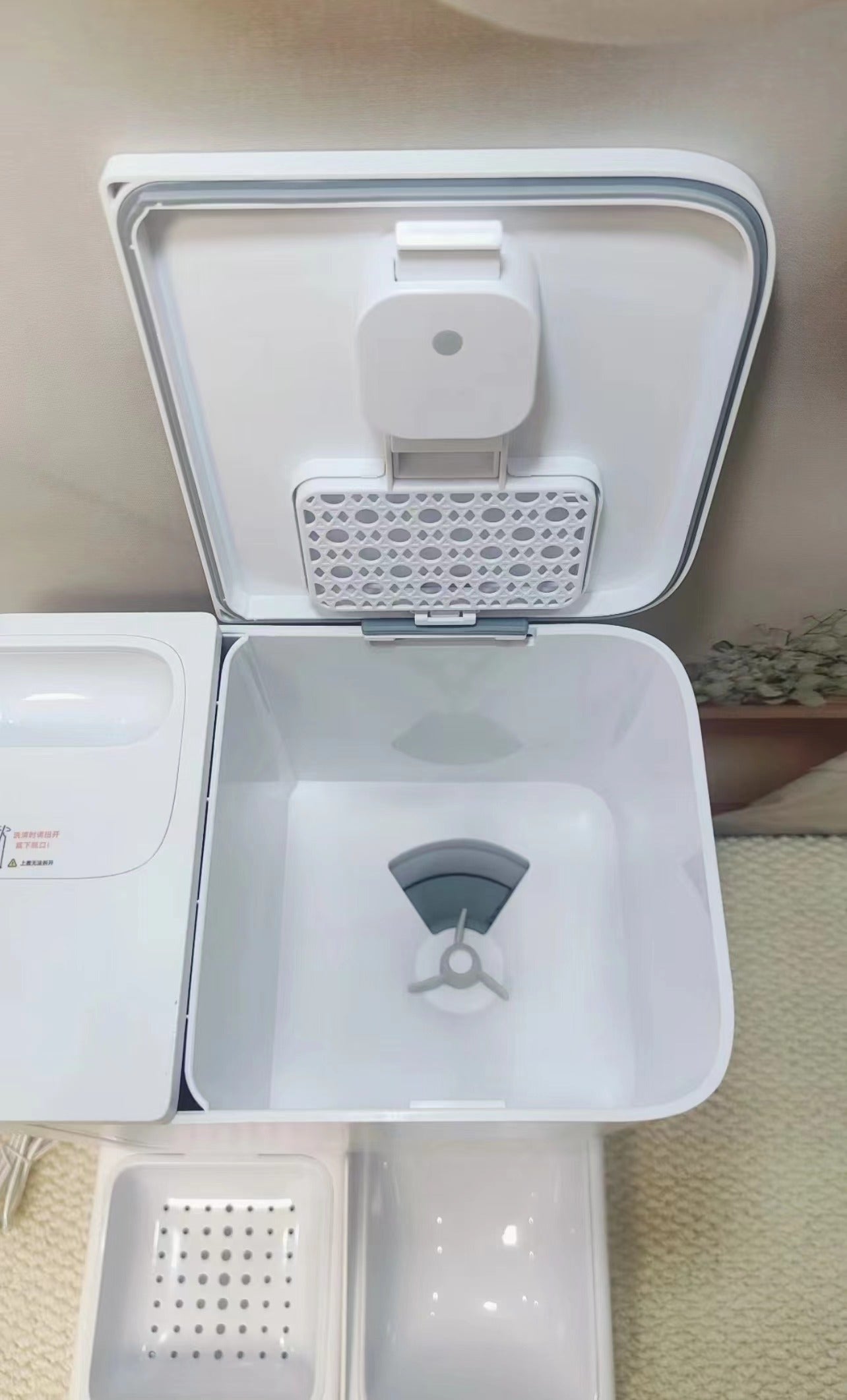 Smart Automatic Pet Feeder with Timer  Dual Bowl Food & Water System