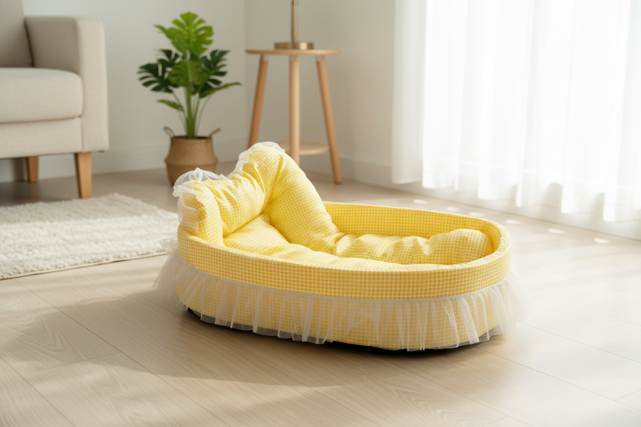 Washable Pet Bed 31.5 × 19.7 in  Soft & Cozy  Multi-Color Options  For Cats & Dogs